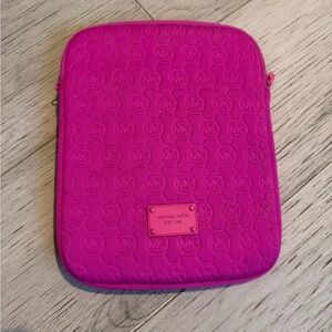 Michael Kors Vibrant Pink Tablet Sleeve